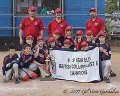 Here we are with the all star baseball banner from little league and a huge trophy to collect some more dust. 