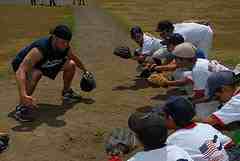 catchers drills and stance