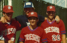Fresno State Bulldogs 1979: Dave Holt, Ron Myers, Keith Snyder and John Oleary.