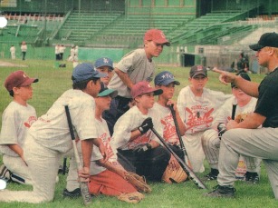 Youth Baseball coaching and playing developing players
