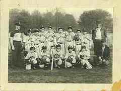 Unknown old little league team picture