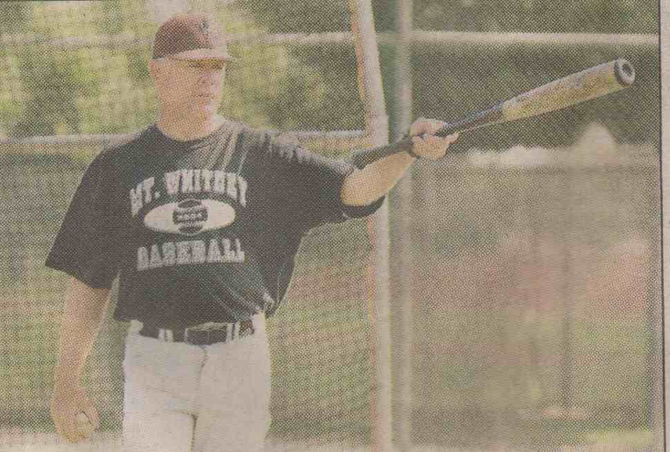 Coach Dave Holt Coach and play baseball
