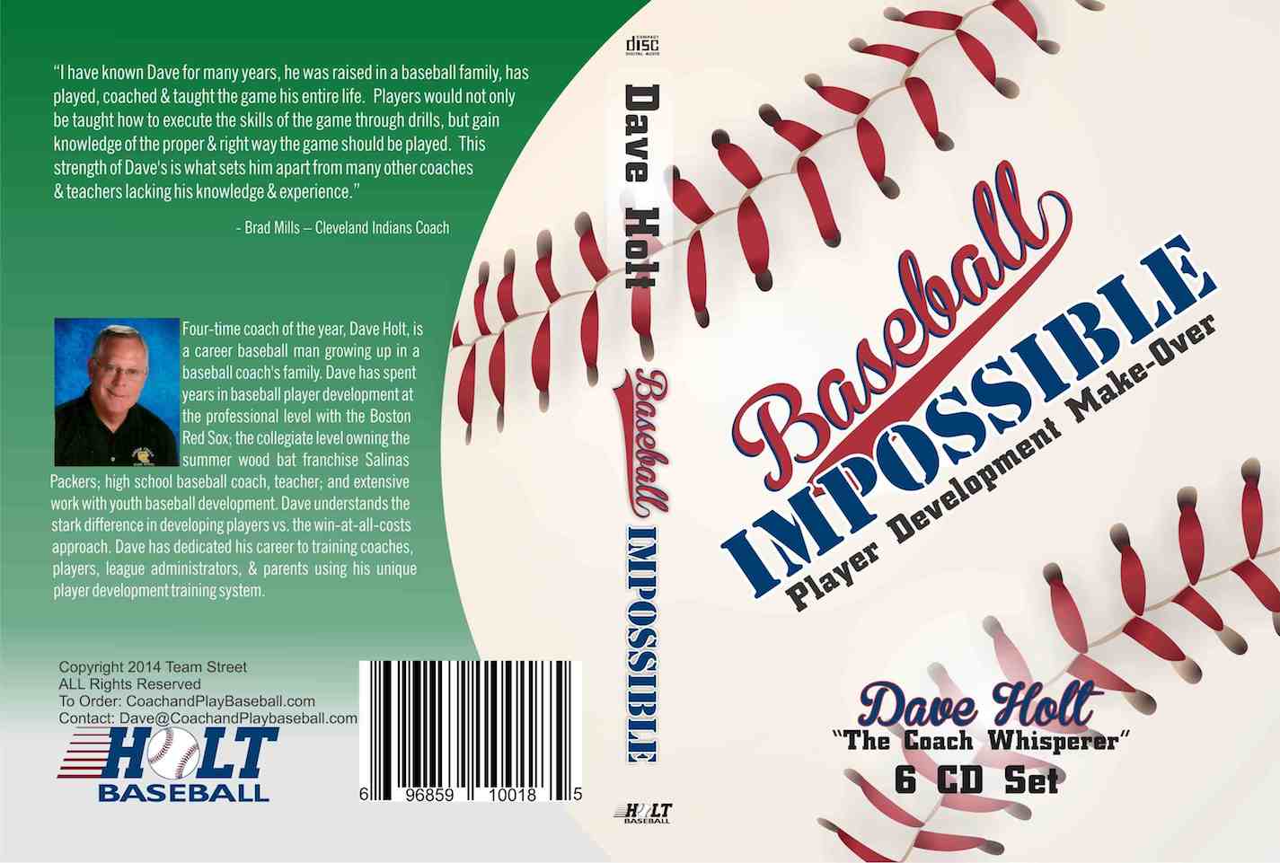 Baseball Impossible player development make over, coaching manual, tips and drills, practice planning, style, and approach.