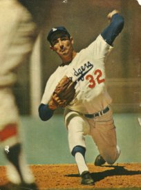 baseball pitches Sandy Koufax motion