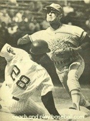 Shortstop Aparicio turning two on the doubleplay