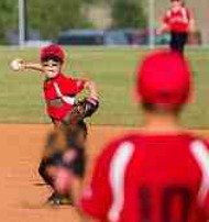 infielders throwing position