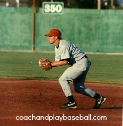 youth baseball training for infielders Joe Swope