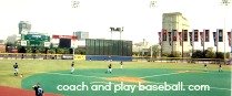 pre game infield outfield practice NBC tournament Wichita 2002 Salinas Packers