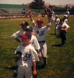 baseball players ready for practice drills